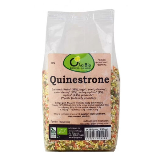 Quinestrone Βιολογικό 250gr ΌλαΒιο