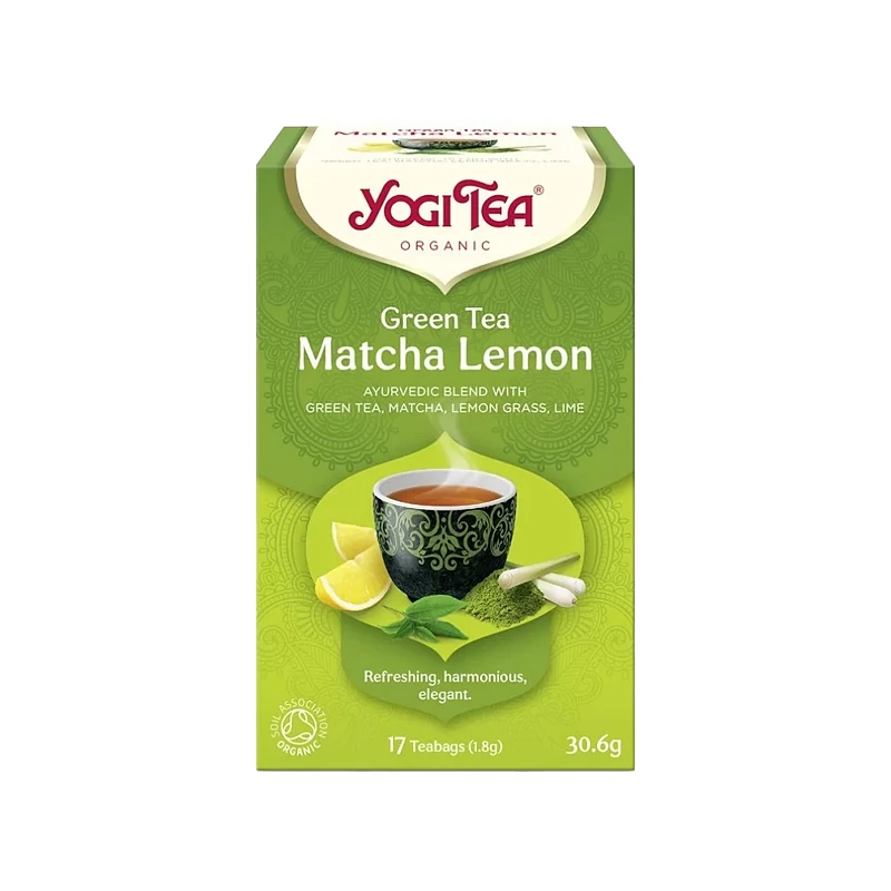 Yogi Tea Green Tea Matcha Lemon